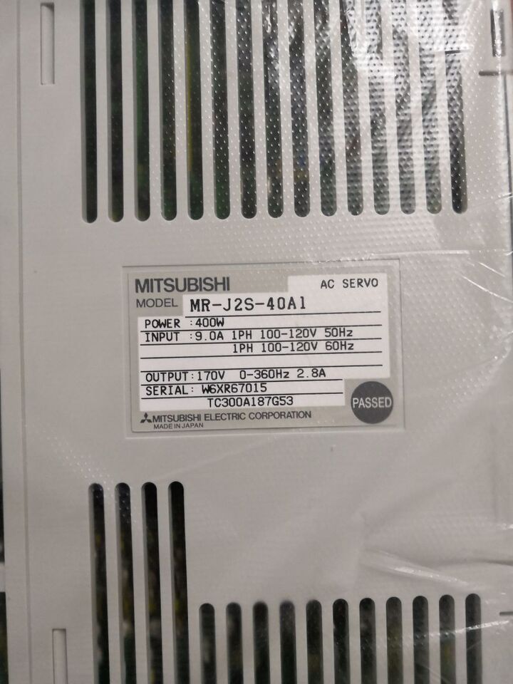 Mitsubishi SERVO_DRIVE MRJ2S40A1 | High-Power Automation Solution - MITSUBISHI