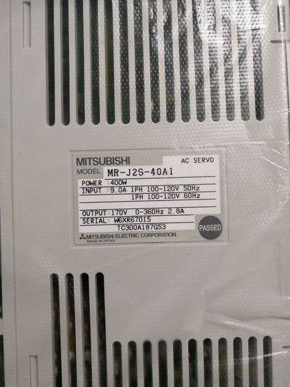 Mitsubishi SERVO_DRIVE MRJ2S40A1 | High-Power Automation Solution - MITSUBISHI