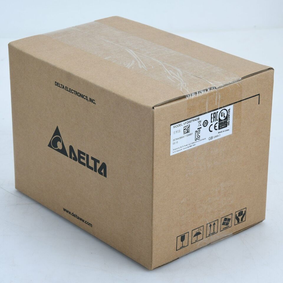 new 1PC Delta VFD007M43B Inverter 0.75KW 460V Three Phase ping - DELTA