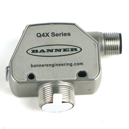 new BANNER Q4XTBLAF300-Q8 Photoelectric Sensor - US Stock - BANNER