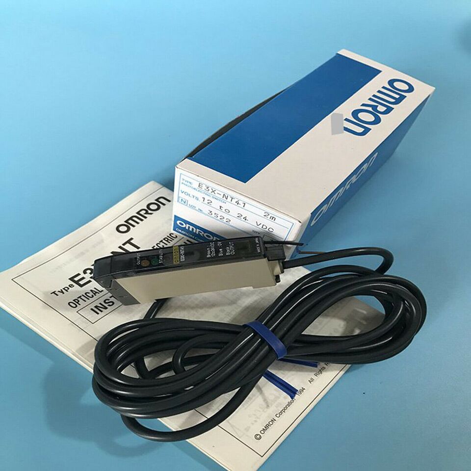 new Omron E3X-NT41 Photo Fiber Amplifier Sensor One E3XNT41 - OMRON