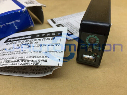 new 1PCS PANASONIC SUNX EQ-34-PN-J EQ34PNJ REFLECTIVE PHOTOELECTRIC SENSOR - PANASONIC