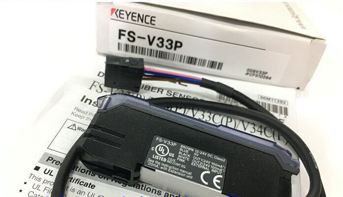 new 1PC Keyence FS-V33P Fiber Optic Sensor Amplifier In Box FSV33P - KEYENCE