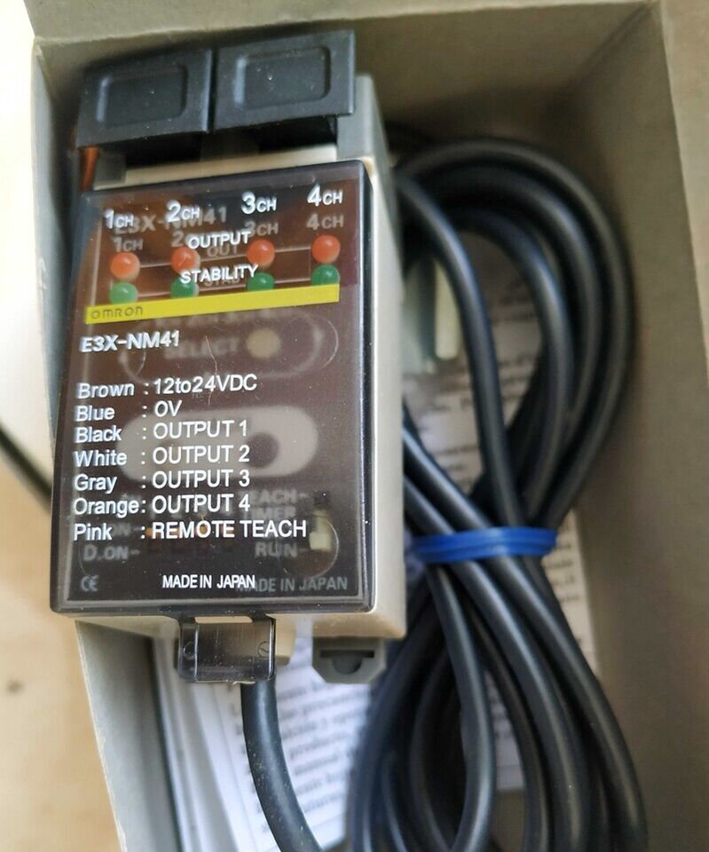 new Omron E3X-NM41 Photoelectric Switch One E3XNM41 - OMRON