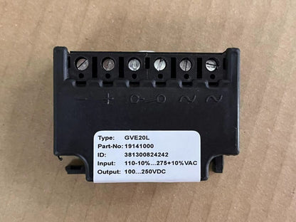 new 1PC full wave motor brake rectifier AC 110-275V DC100-250VDC GVE20L - ABC ELECTRONICS