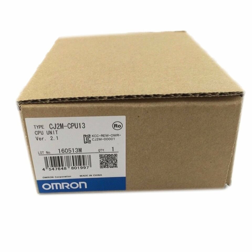 new Omron CJ2M-CPU13 CPU Unit One ping CJ2MCPU13 - OMRON