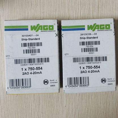 new 1PC WAGO 750-554 PLC Module 750554 In Box ping - WAGO