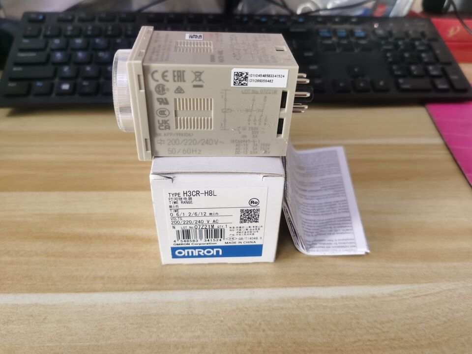new Omron H3CR-H8L 200-240VAC Timer One H3CRH8L - OMRON