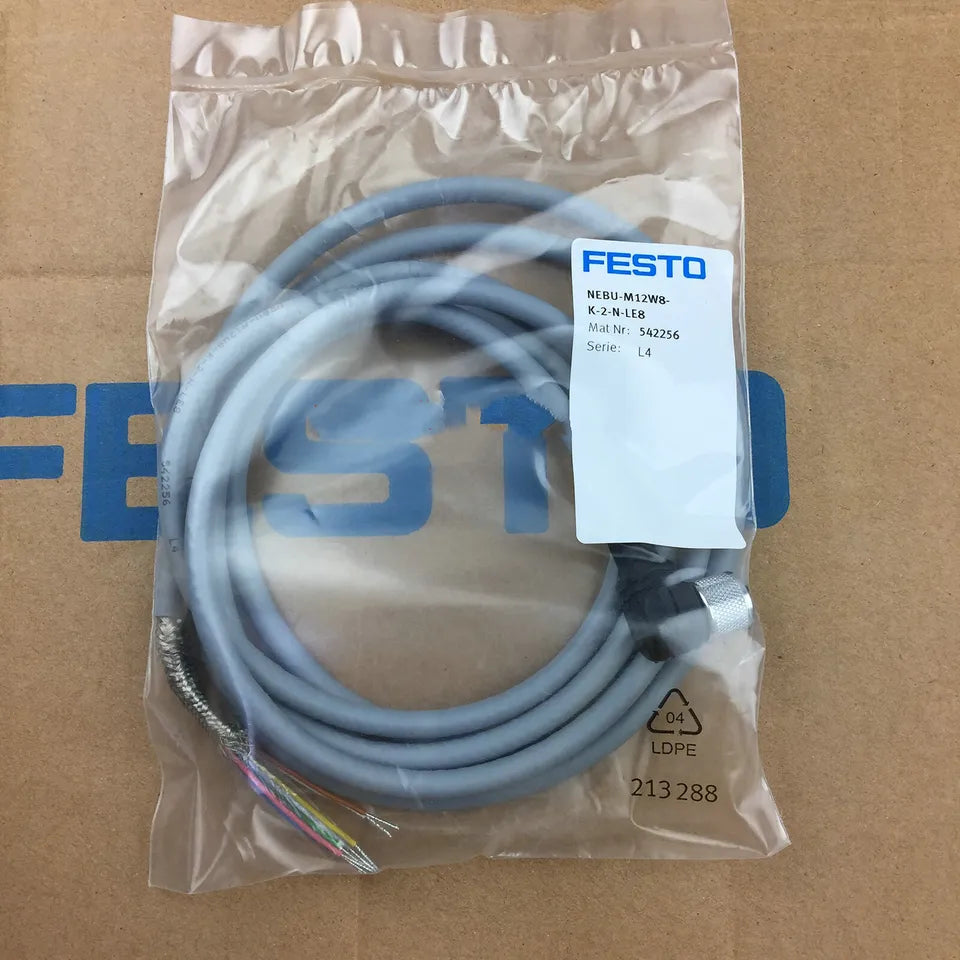 FESTO NEBU-M12W8-K-2-N-LE8 (542256) Connecting Cable FESTO