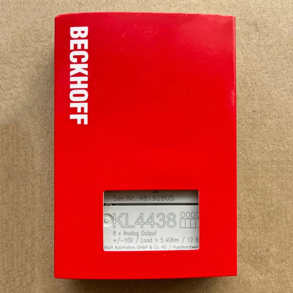 new 1PC Beckhoff KL4438 PLC Module ping - BECKHOFF