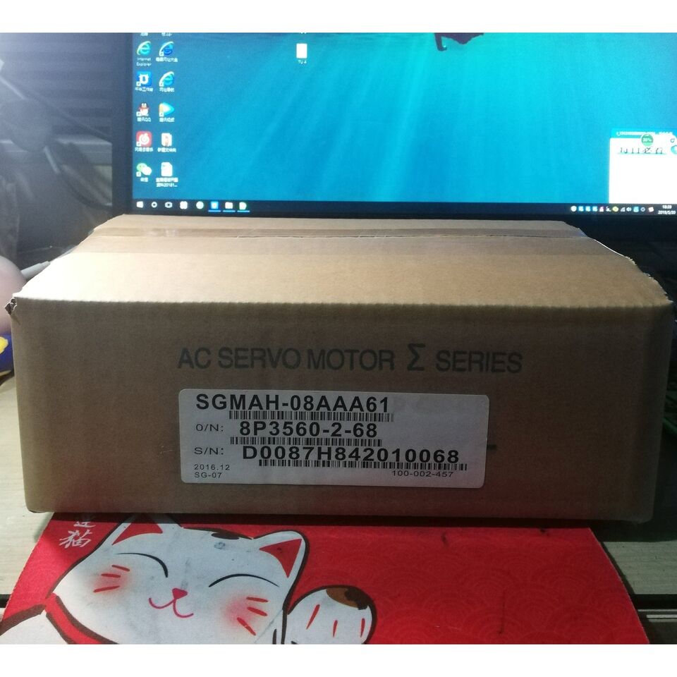 new 1PC Yaskawa SGMAH-08AAA61 Servo Motor In Box ping - YASKAWA