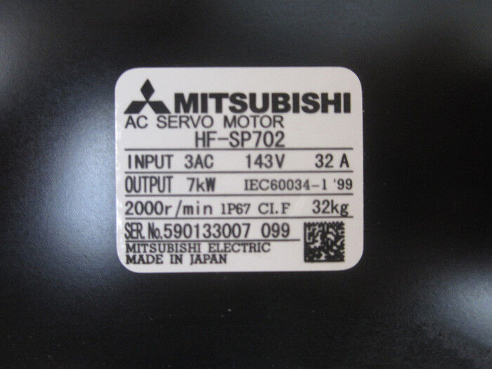new 1PC Mitsubishi HF-SP702 AC Servo Motor HFSP702 ping - MITSUBISHI