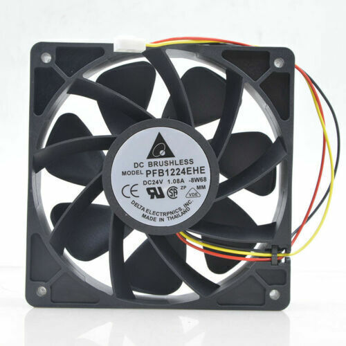 new 1PC 3-pin inverter detection Violent fan PFB1224EHE 24V 1.08A 5100RPM 12038 - INTELLIFORCE
