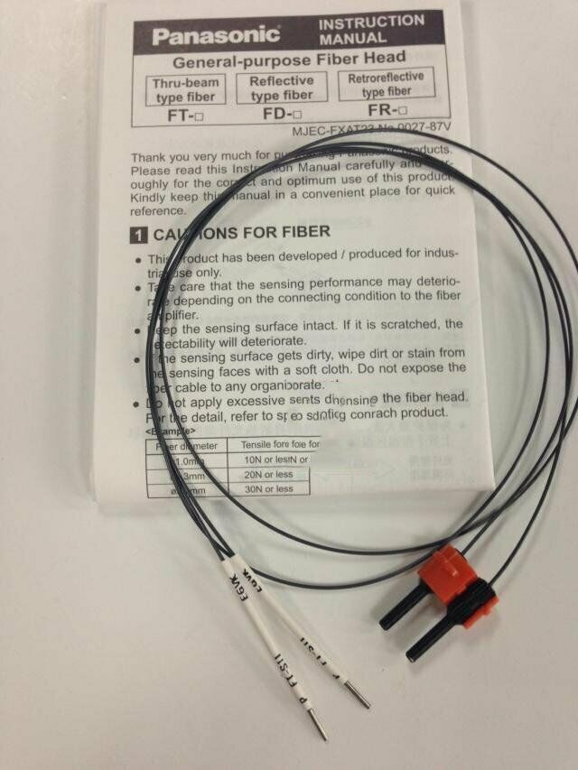 Panasonic SUNX FTS11 Fiber Optic Sensor - PANASONIC