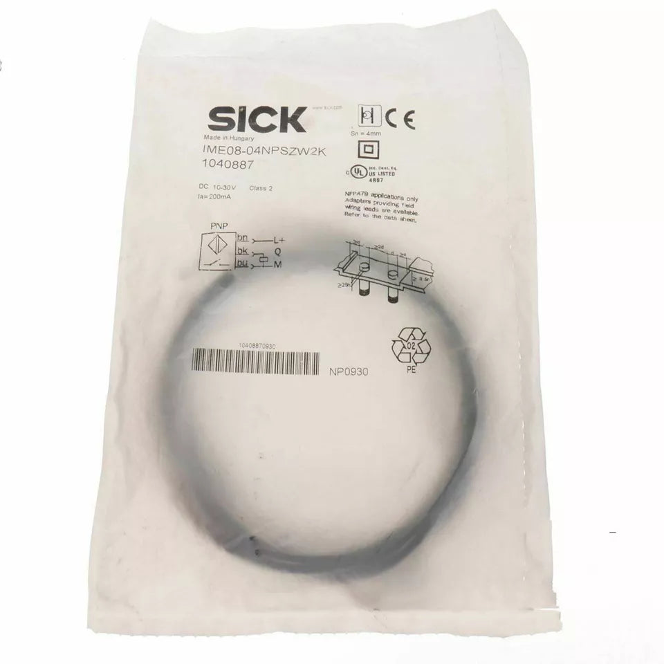 new 1PC Sick IME08-04NPSZW2K Proximity Sensor IME0804NPSZW2K - SICK