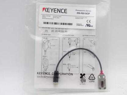 new 1PC Keyence PR-FB15CP Laser Sensor PRFB15CP In Box - KEYENCE