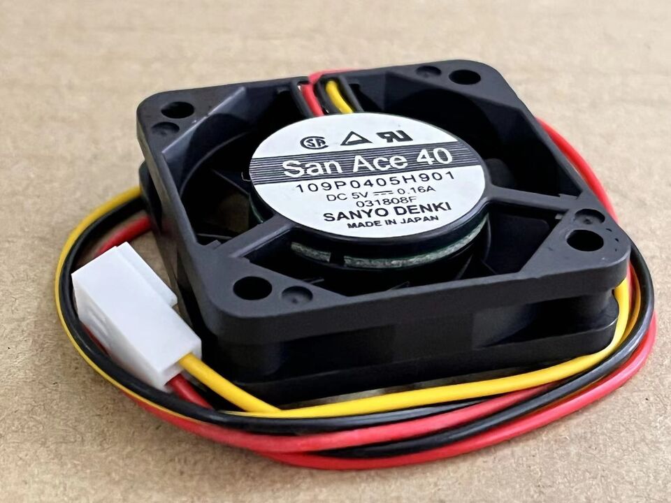 new 1pcs 4CM 5V 0.16A 4cm fan 3pin San Ace 40 109P0405H901 - SAN ACE