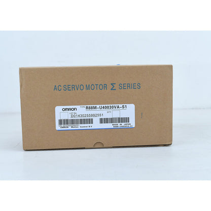 new One OMRON R88M-U40030VA-S1 AC Servo Motor R88MU40030VAS1 ping - OMRON
