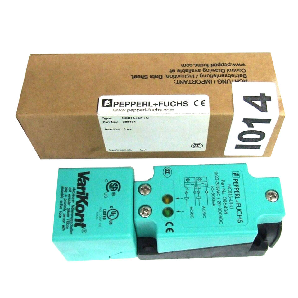 New PEPPERL+FUCHS NCB15+U1+U Inductive Sensor Ping - PEPPERL + FUCHS