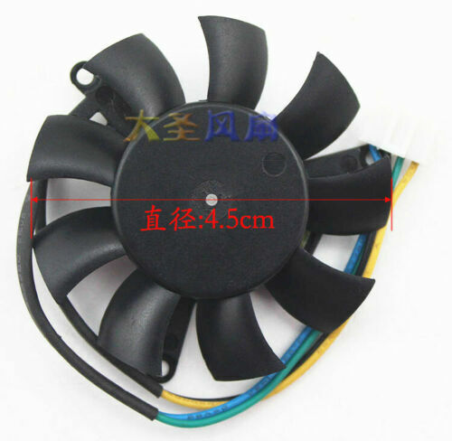 new 1PC 0.35A graphics card cooling fan 4 line MGT5005XF-W10 5V - GPUFORCE