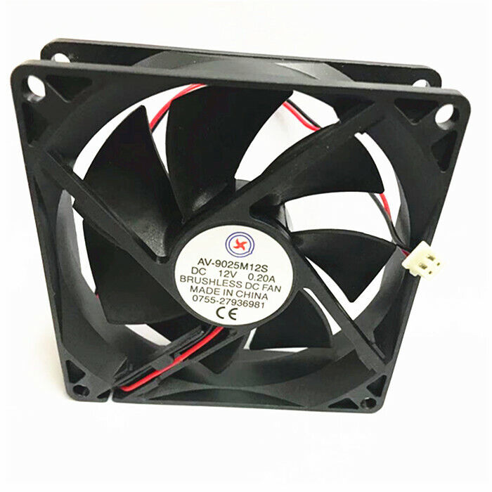 new Power supply refrigerator fan Brushless AV-9025M12S 9cm 9025 12V 0.20A 90*90*25 - KOEED