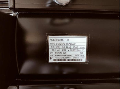 new 1PC Yaskawa SGMGV-55ADA61 Servo Motor In Box ping - YASKAWA