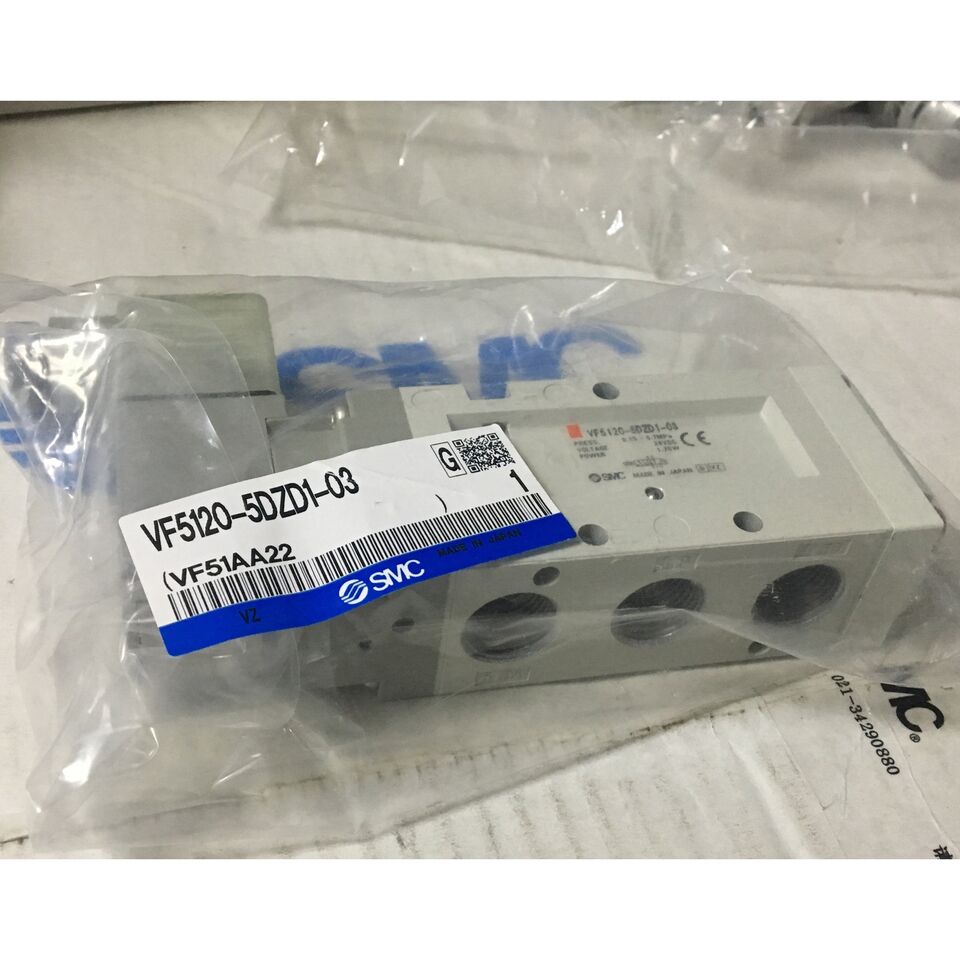 new 1PC SMC VF5120-5DZD1-03 Solenoid Valve VF51205DZD103 - SMC
