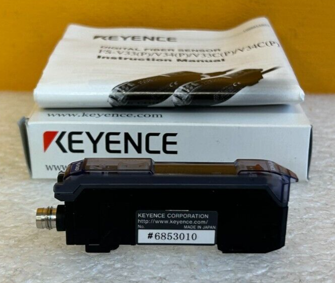 new Keyence FS-V34CP Fiber Optic Amplifier Sensor 1PC FSV34CP - KEYENCE
