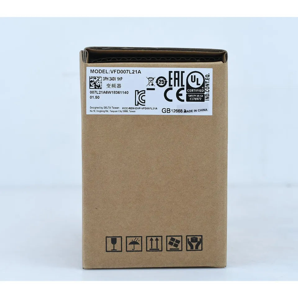 1PC Delta VFD007L21A Inverter 0.75KW 220V In Box - DELTA