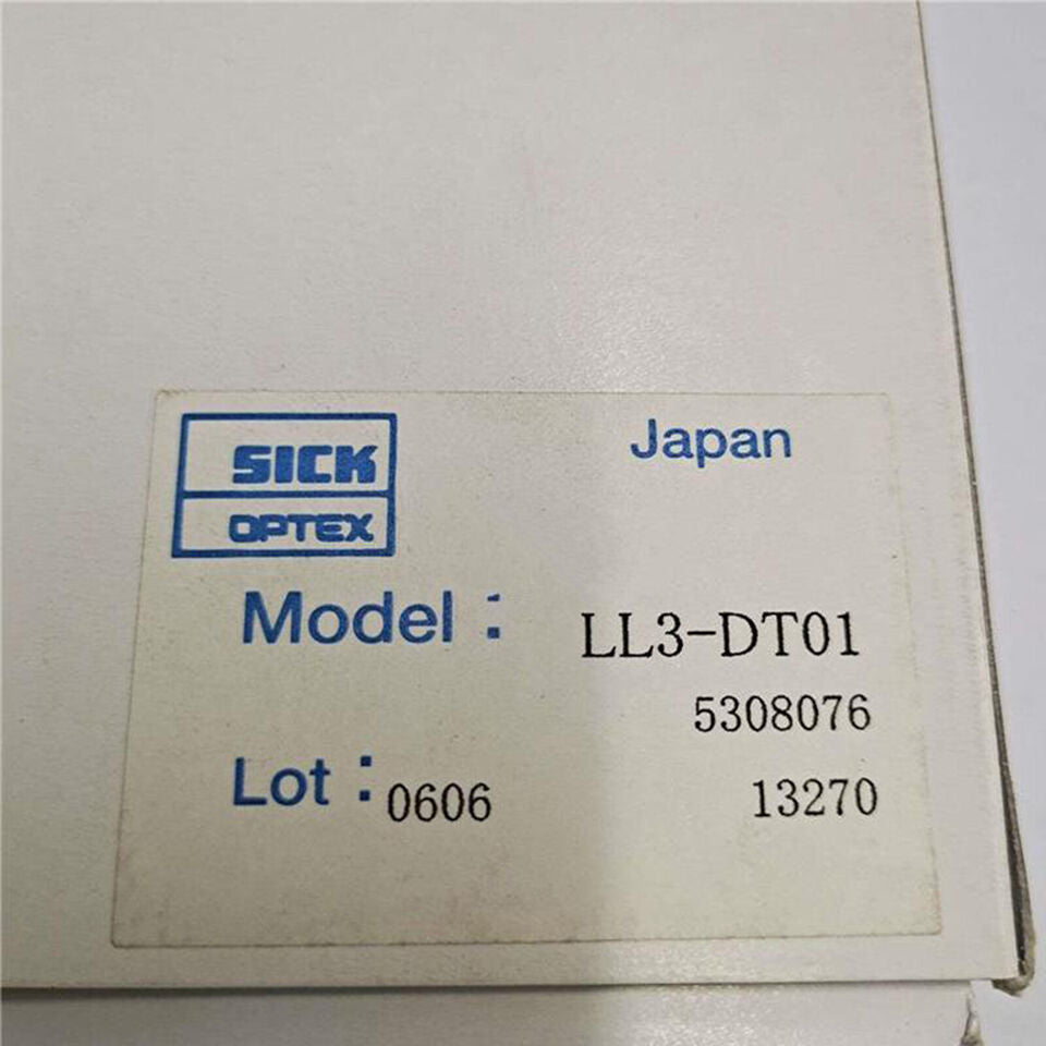 Optic Sensor LL3DT01 Fiber Optic - SICK OPTIC