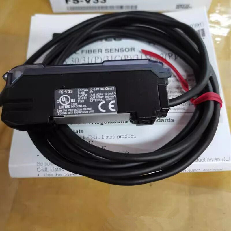 new 1PC Keyence FS-V33 Fiber Optic Sensor In Box FSV33 - KEYENCE