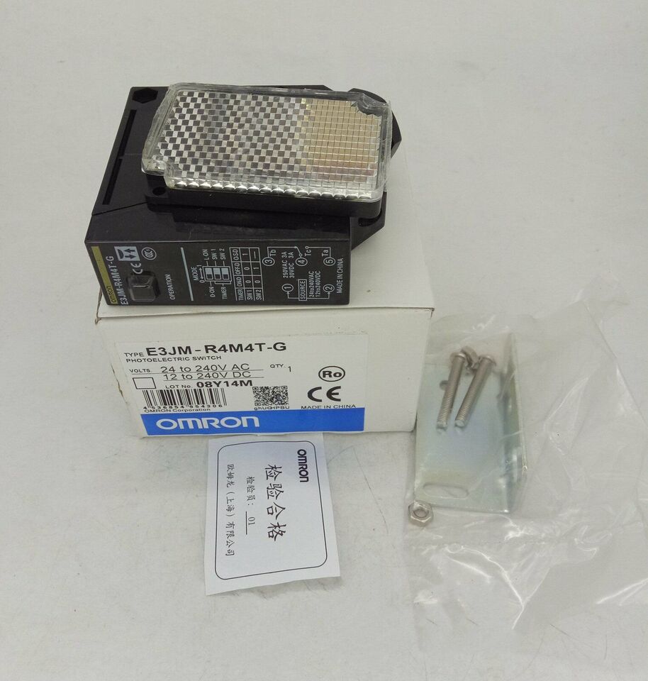 new 1PC Omron E3JM-R4M4T-G Photoelectric Switch E3JMR4M4TG In Box - OMRON