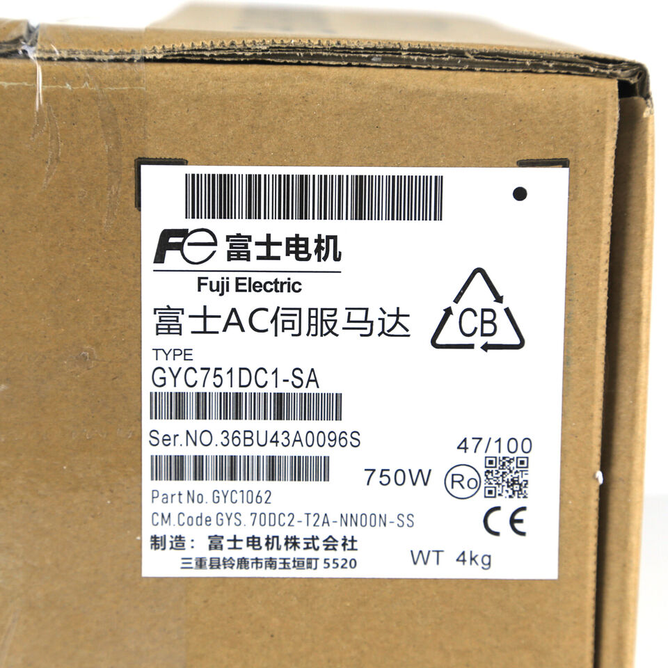 new 1PC Fuji GYC751DC1-SA Servo Motor In Box ping GYC751DC1SA - FUJI