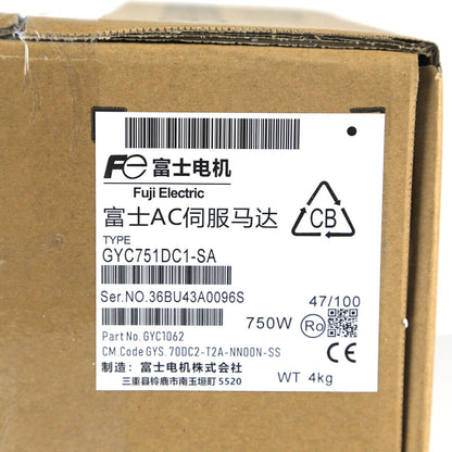new 1PC Fuji GYC751DC1-SA Servo Motor In Box ping GYC751DC1SA - FUJI