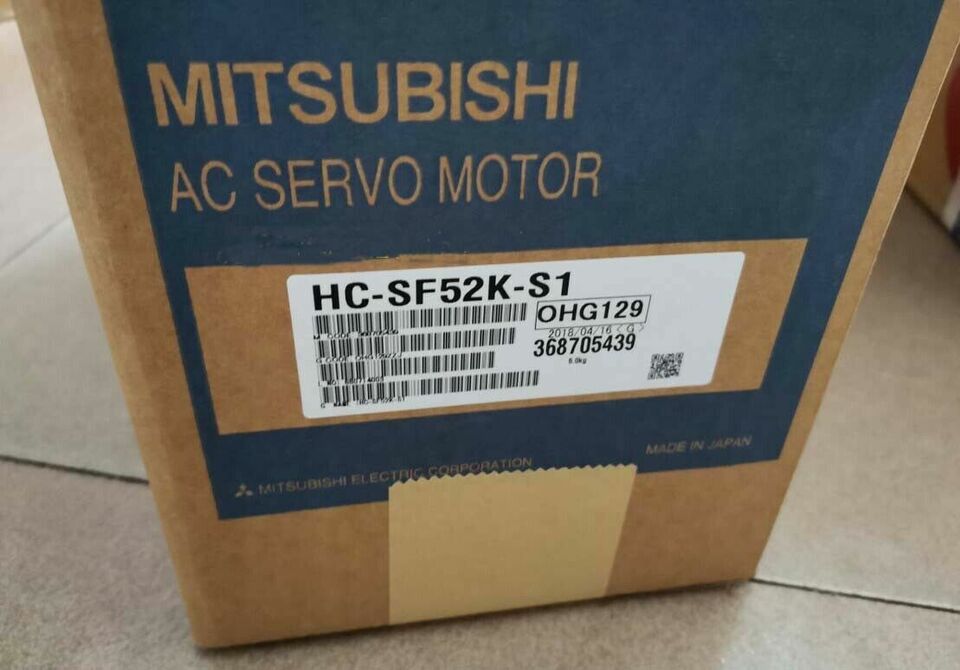 new 1PC Mitsubishi HC-SF52K-S1 AC Servo Motor In Box ping - MITSUBISHI