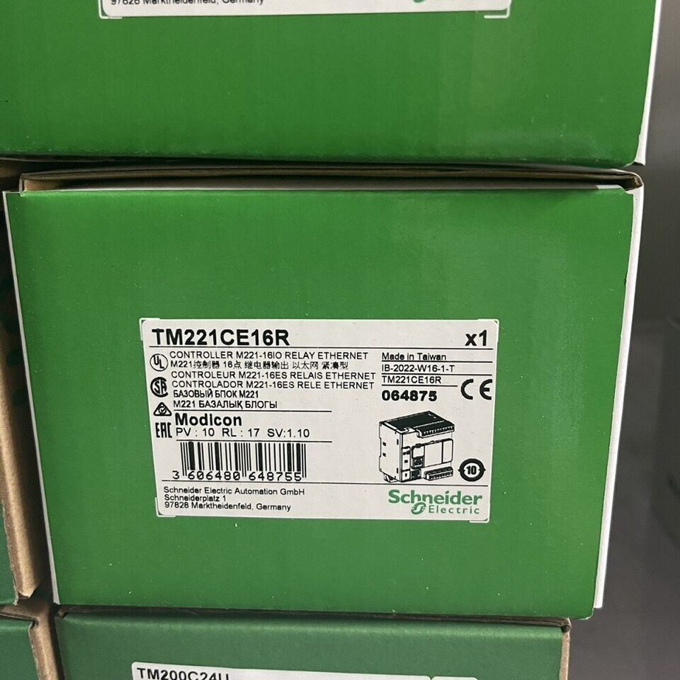 new 1PC Schneider TM221CE16R PLC Module ping - SCHNEIDER