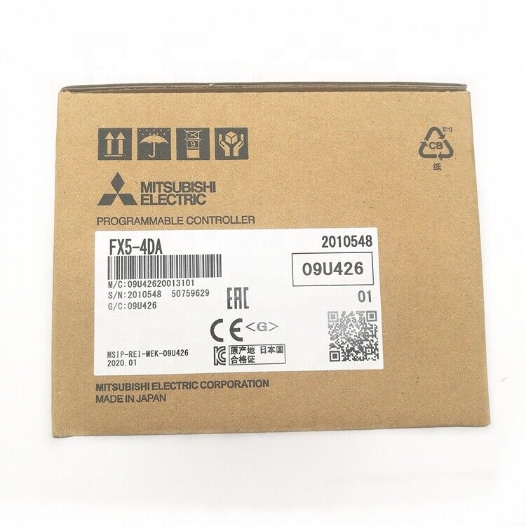 new 1PC Mitsubishi FX5-4DA FX54DA PLC Module ping - MITSUBISHI