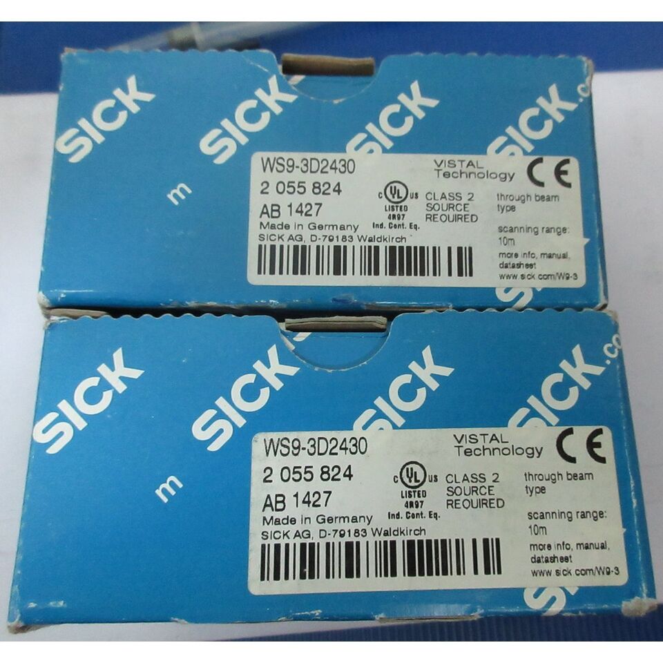 new 1PC SICK WS9-3D2430 WS93D2430 Optic Photoelectric Sensor ping - SICK