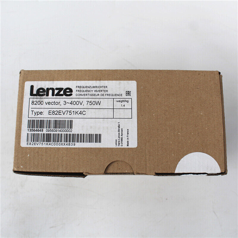 new 1PC  LENZE E82EV751K4C Inverter E82EV751K-4C ping