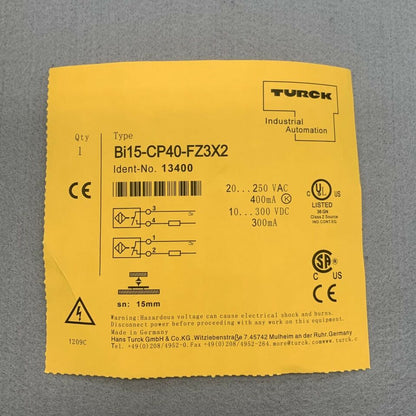 new 1PC TURCK BI15-CP40-FZ3X2 Rectangular Sensor ping - TURCK