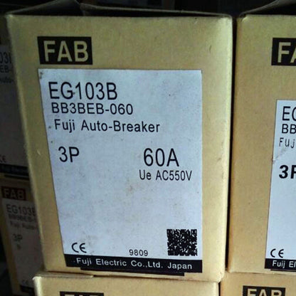 new 1PC Fuji EG103B Electric Auto Breaker EG103B 60A - FUJI