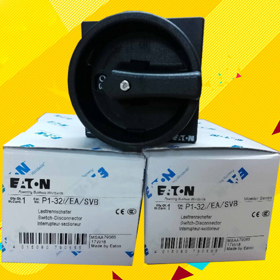 new Eaton Moeller P1-32/EA/SVB P132EASVB 1PC  Isolation Switch Moeller