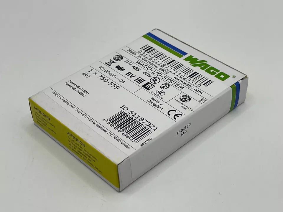 new 1PC Wago 750-559 PLC Module 750559 - WAGO