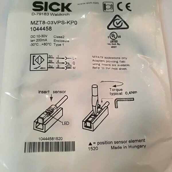 new 1PC Sick MZT8-03VPS-KP0 Proximity Switch Sensor MZT803VPSKP0 - SICK