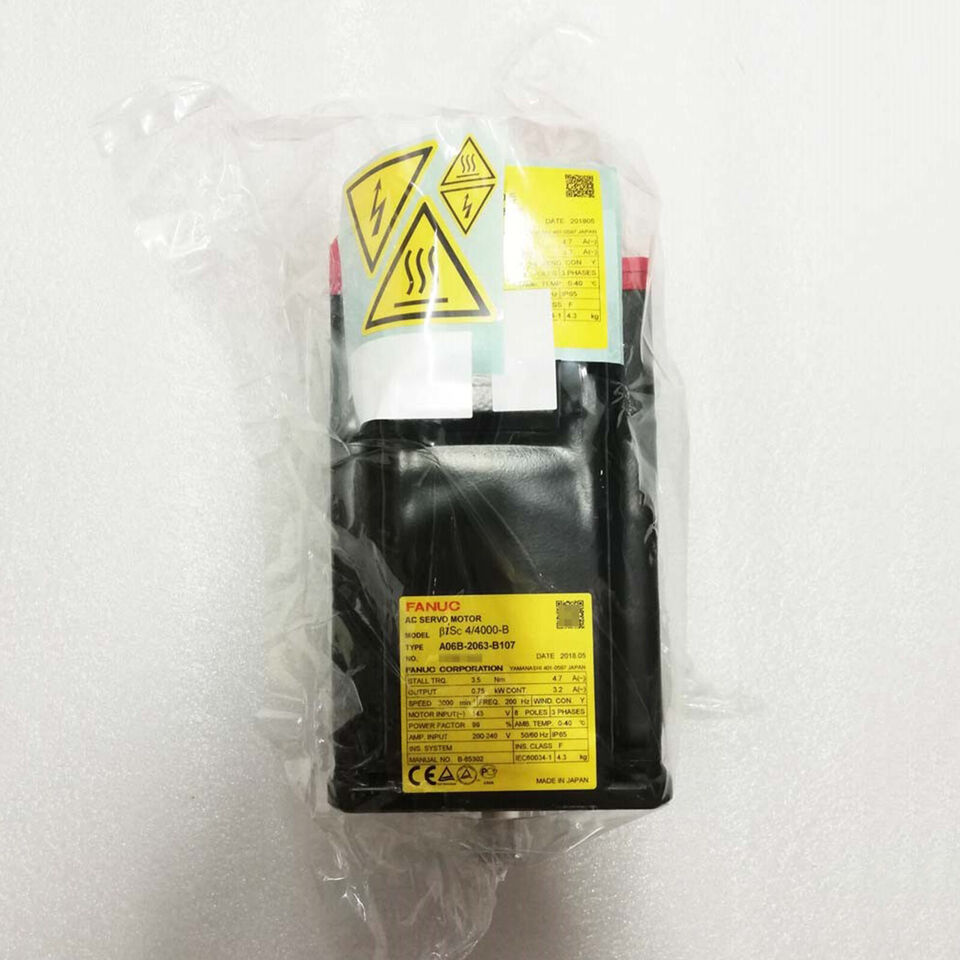 new 1PC FANUC A06B-2063-B107 Servo Motor In Box ping - FANUC