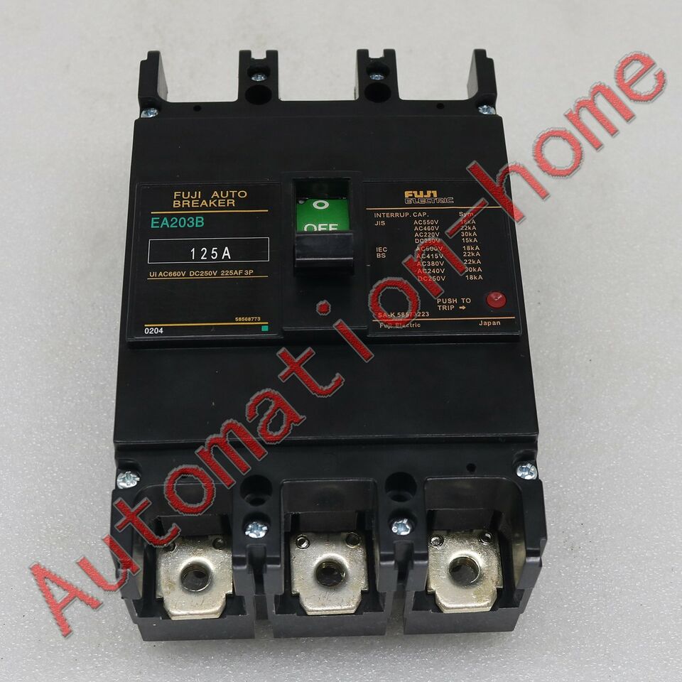 1PC FUJI Air Switch Breaker EA203B 3P 125A - FUJI
