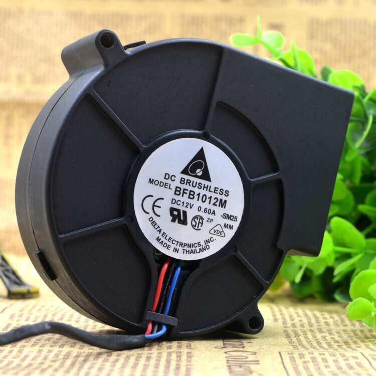 new 1PC 12V 0.60A Fan One BFB1012M 9733 - ONE ELECTRONIX