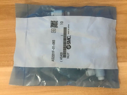 new 10PCS SMC AS2201F-01-06S Throttle Valve AS2201F0106S - SMC