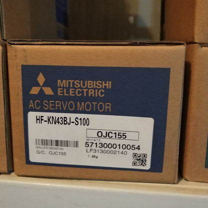 new One Mitsubishi HF-KN43BJ-S100 AC Servo Motor ping HFKN43BJS100 - MITSUBISHI