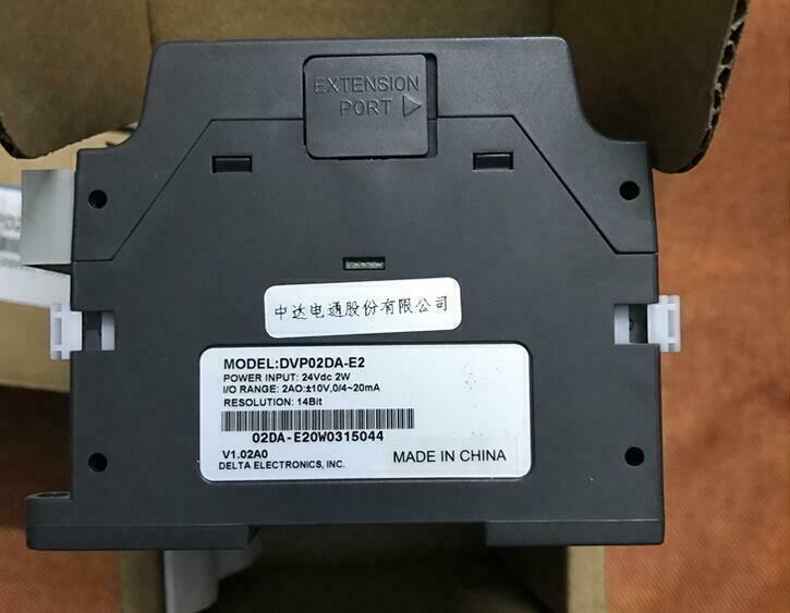 new Delta DVP02DA-E2 PLC Module One DVP02DAE2 - DELTA